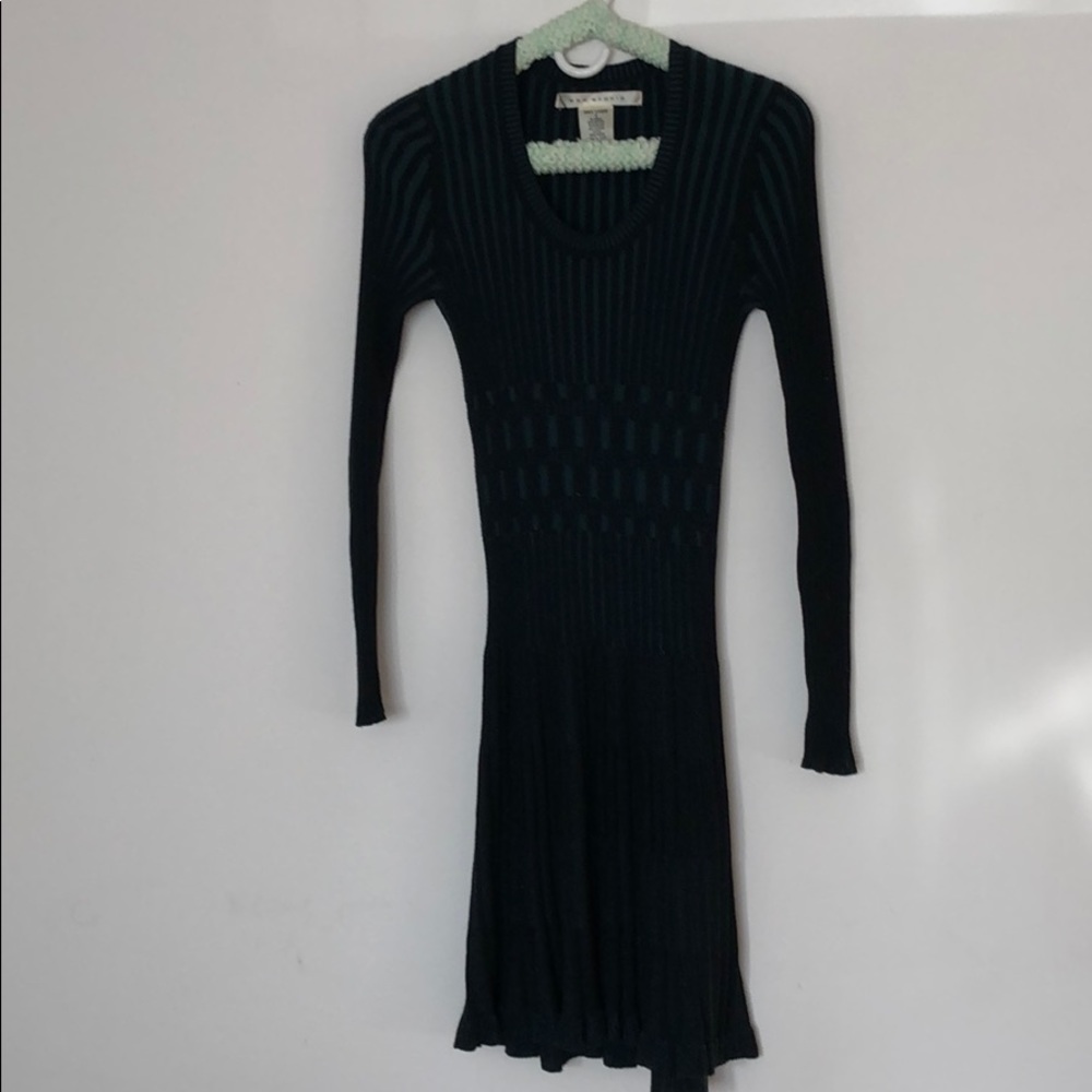 Max Studio Green Sweater Dress